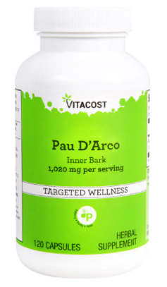Pau D'Arco Inner Bark 120c - Vitacost