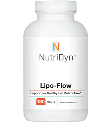 תמיכה במטבוליזם בריא של שומנים  | Lipo Flow 180t - Nutridyn