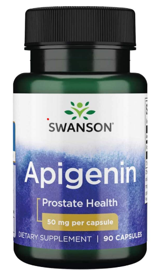 אפיגנין 50 מ"ג 90 קפסולות | Apigenin Prostate Health 50mg 90c - Swanson