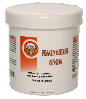 שלג מגנזיום 75 גרם | Magnesium Snow 75g - Health and wisdom