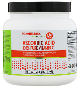 Ascorbic Acid, 100% Pure Vitamin C, Crystalline Powder 1 kg