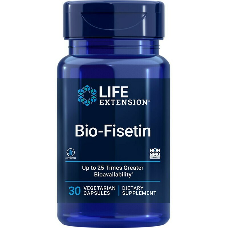 ביו פיסטין - 30 כמוסות צמחיות | Bio Fisetin 30c - Life Extentions