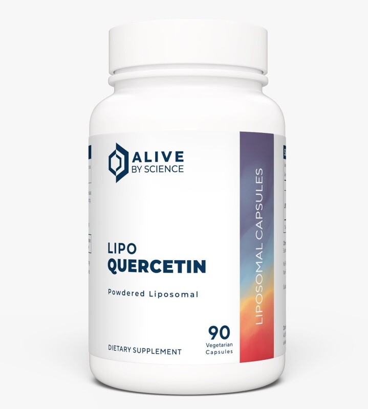 קוורציטין ליפוזומלי מרוכז 90 כמוסות | LIPO Quercetin 90c - AliveByScience