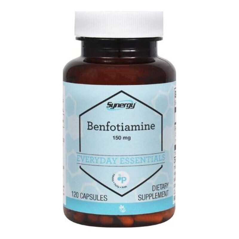 בנפותיאמין 150 מ"ג 120 קפסולות | Benfotiamine 150 mg 120c - Vitacost