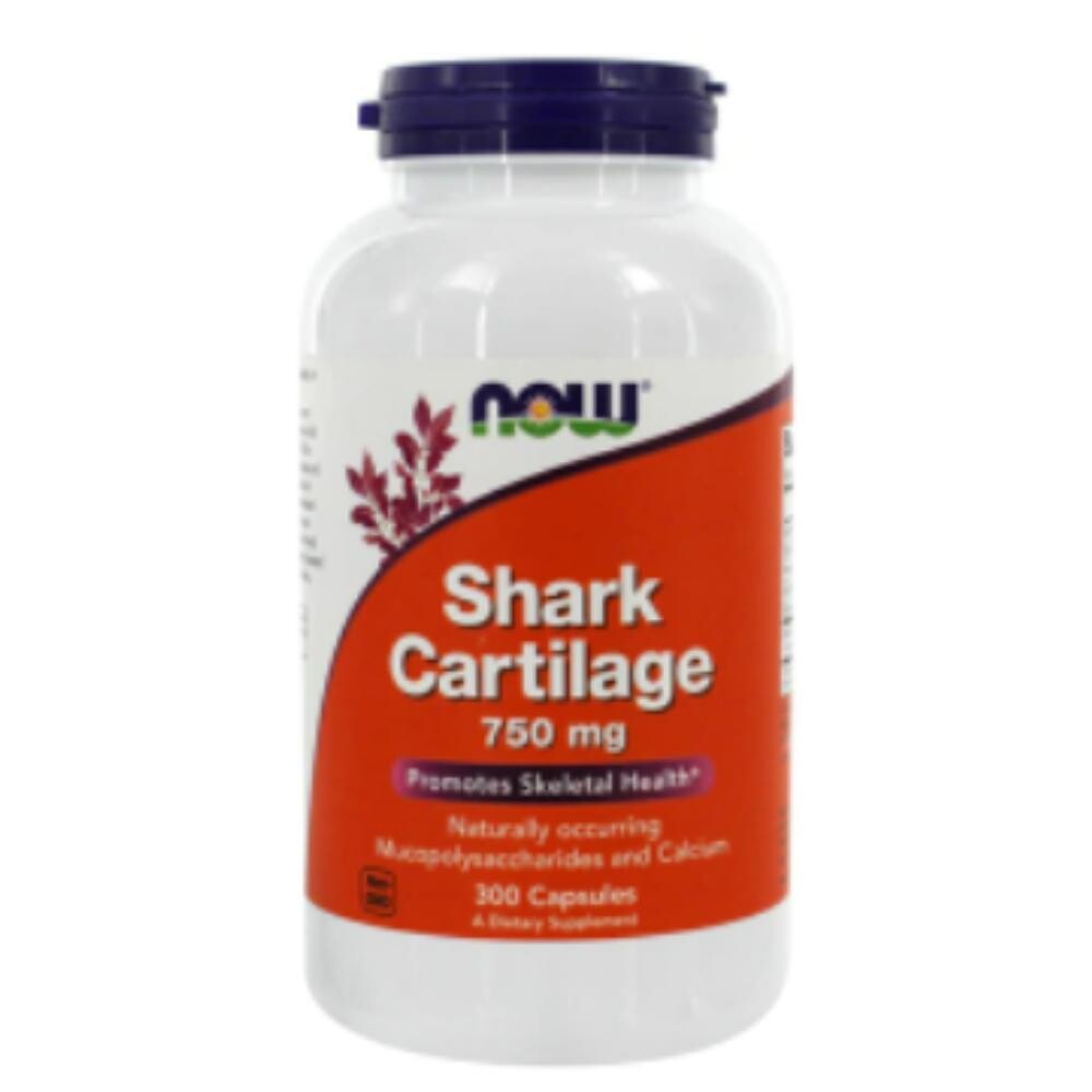 Shark Cartilage 750 mg 300 Capsules - Now