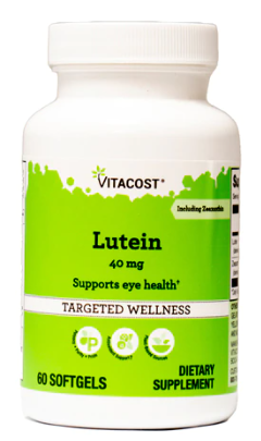 Lutein 40 mg including Zeaxanthin 60sg - Vitacost