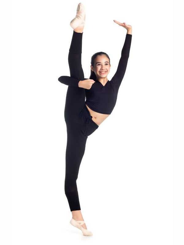 ​Children&#39;s warm-up pants SO DANCA, Coloris: Noir, Tailles: 8-10