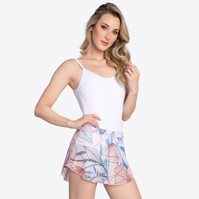 Jupe à motif floral SO DANCA