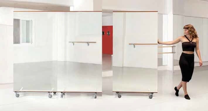 Portable mirror BILLY DINAMICA