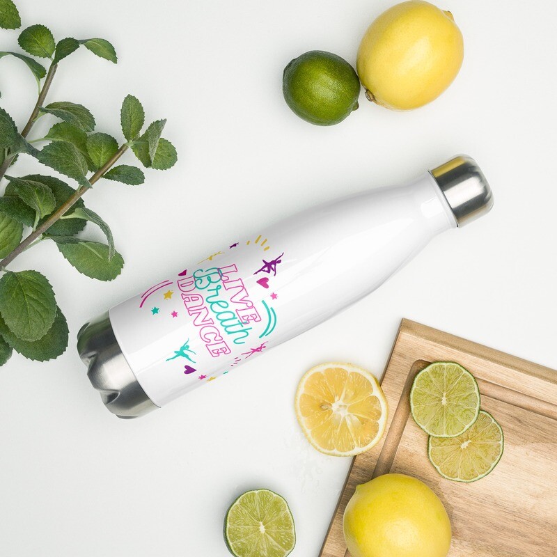 Bouteille en acier inoxydable &#39;live&#39; ATD
