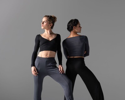 Crop top KIMI BALLET ROSA