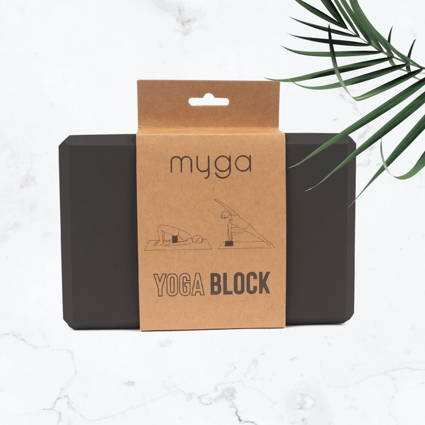 Yoga block MYGA, Coloris: Noir