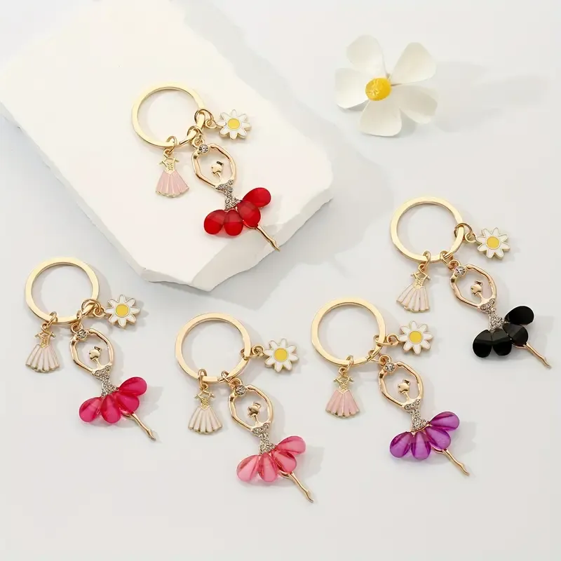 Ballerina keyring ATD