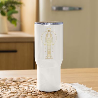 Travel mug &#39;NUTCRACKER&#39; Gold