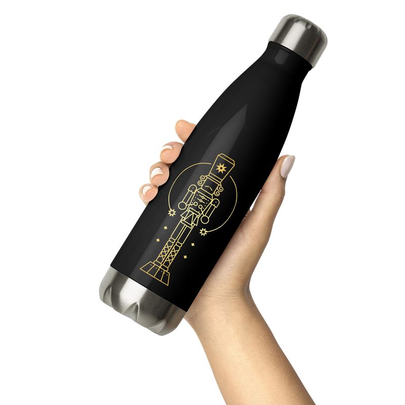 Water bottle &#39;NUTCRACKER&#39; Gold
