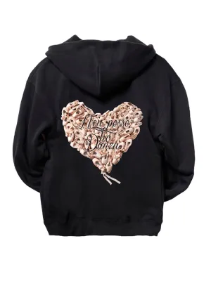 Zip-up jacket HEART NON POSSO HO DANZA