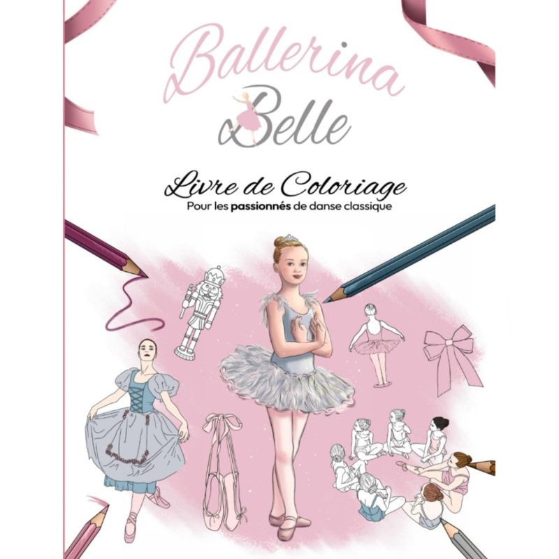 Livre de coloriage BALLERINA BELLE