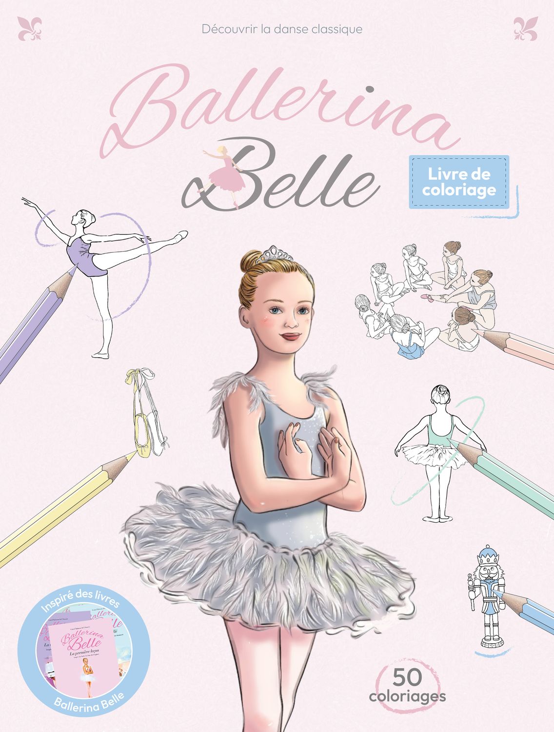 Livre de coloriage BALLERINA BELLE