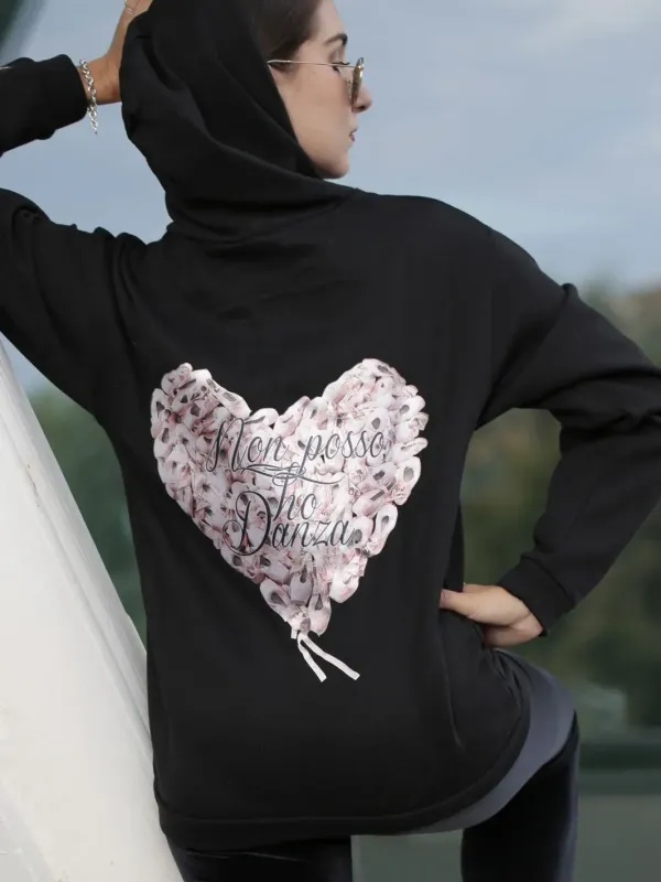 Veste zippée COEUR NON POSSO HO DANZA