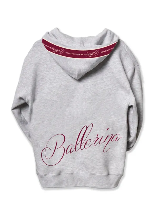 Veste zippée BALLERINA NON POSSO HO DANZA