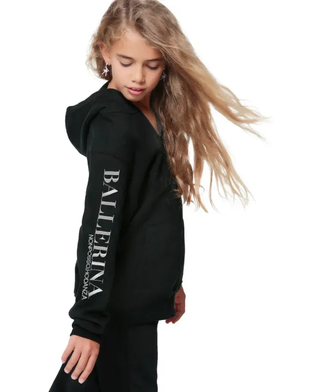 Veste zippée BALLERINA NON POSSO HO DANZA