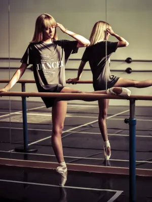 T-shirt DANCER NON POSSO HO DANZA