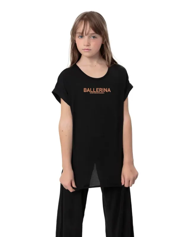 T-shirt BALLERINA NON POSSO HO DANZA