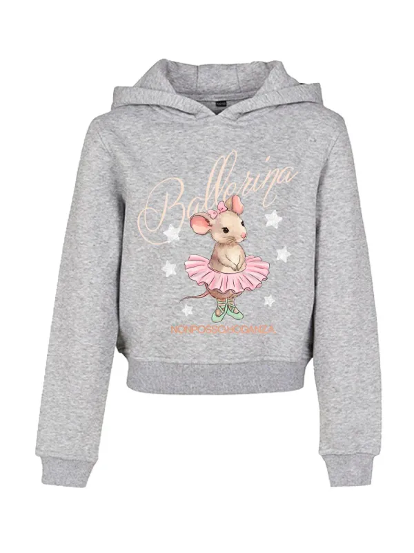 Sweat shirt MOUSE NON POSSO HO DANZA