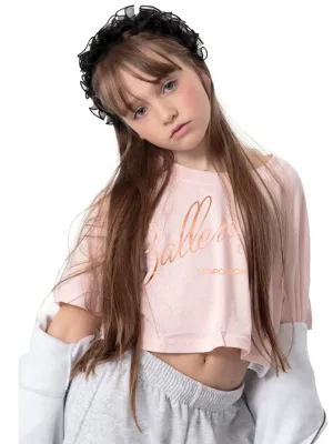 Crop top BALLERINA NON POSSO HO DANZA