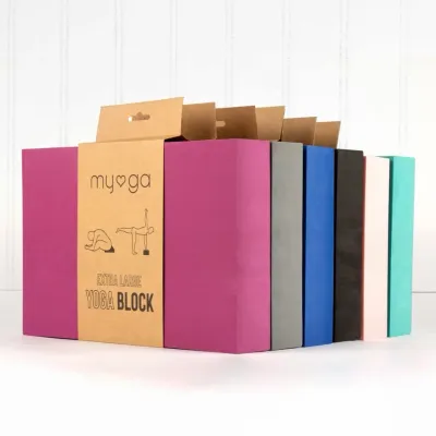 Bloc de yoga en mousse extra large MYGA