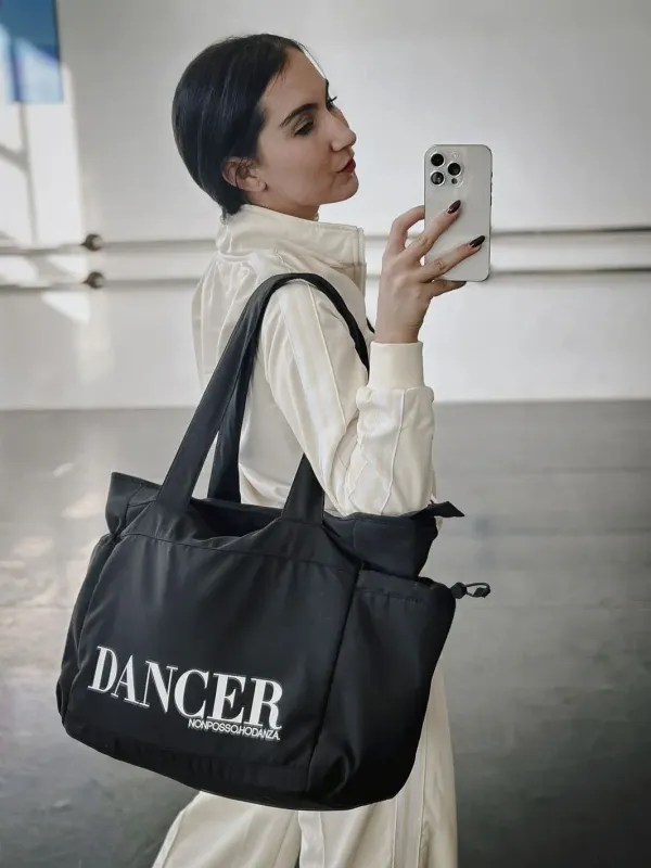 Maxi tote bag DANCER NON POSSO HO DANZA