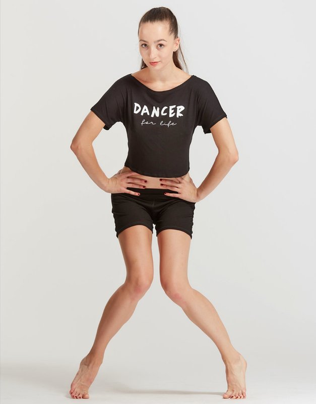 T-shirt court AGILE JR FOR LIFE TEMPS DANSE