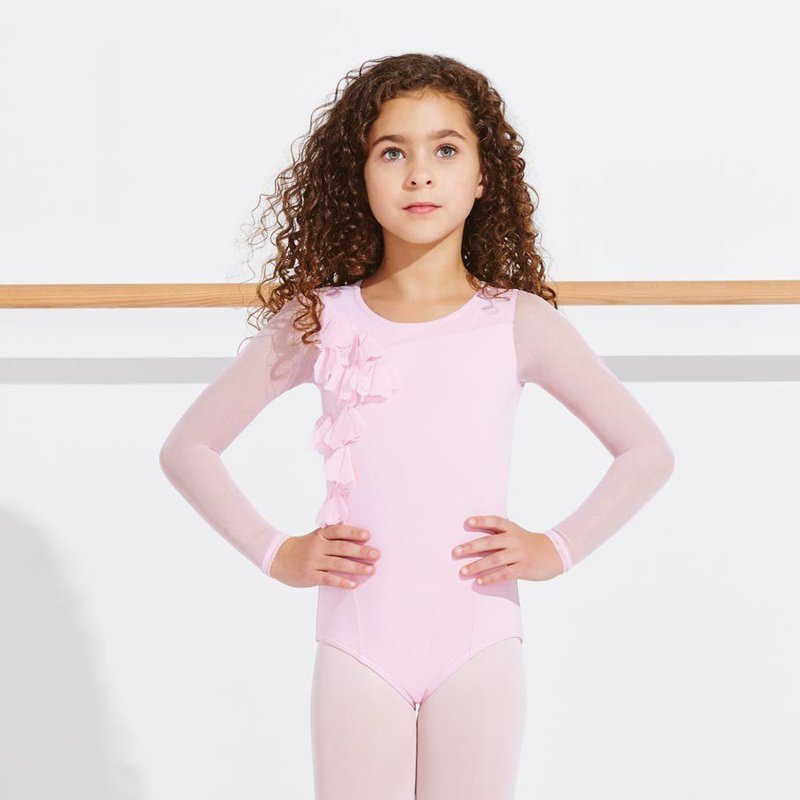 Justaucorps asymétrique avec pétales CAPEZIO