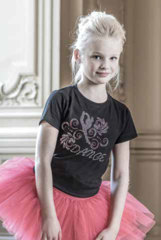T-shirt Dance avec strass SASSI
