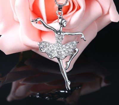 Pendentif danseuse avec pierres ATD