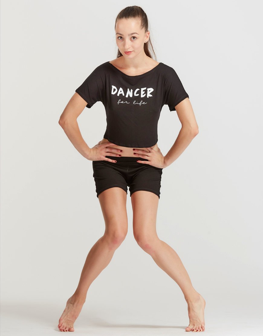 Short t-shirt AGILE JR FOR LIFE TEMPS DANSE