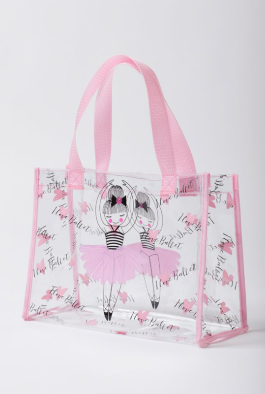 Sac shopper I LOVE BALLET FOREVER B.