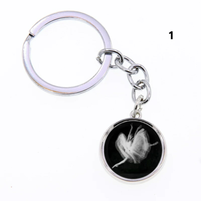 Porte-clefs cabochon ATD