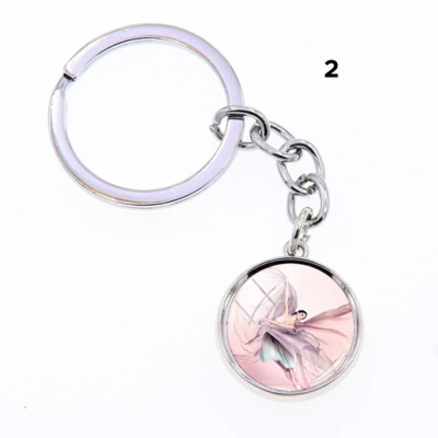 Porte-clefs cabochon ATD