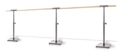 Barre de danse ajustable avec ou sans roulettes ISA DINAMICA