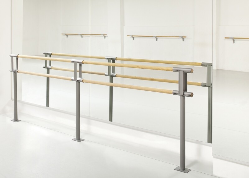 Double floor-mounted barre PINA DINAMICA
