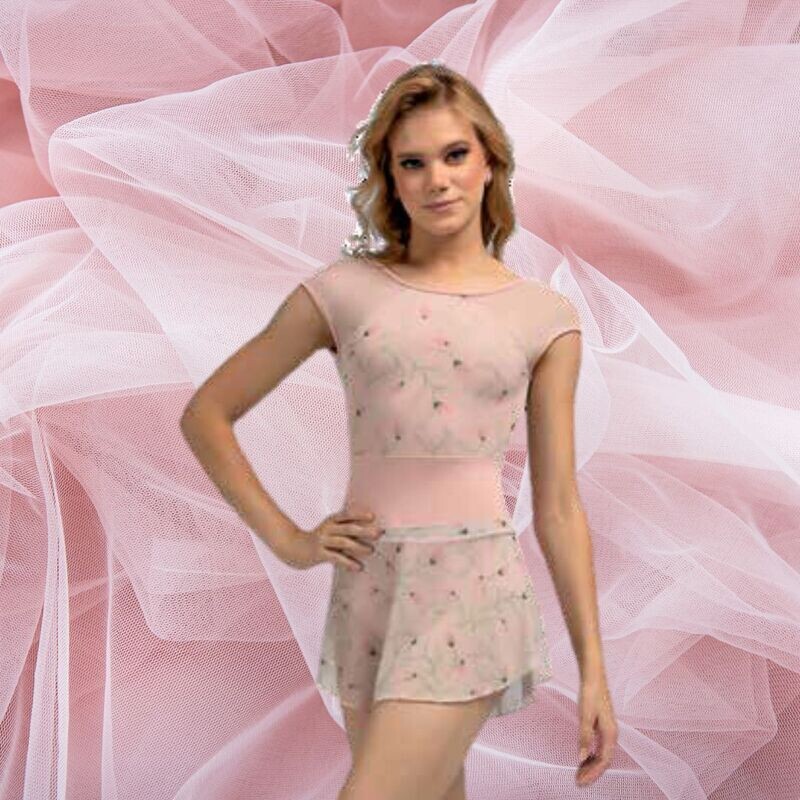 Justaucorps à motif floral SO DANCA