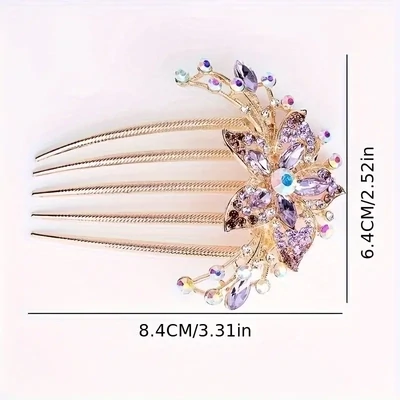 Floral hair brooch ATD