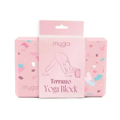 Bloc de yoga imprimé MYGA