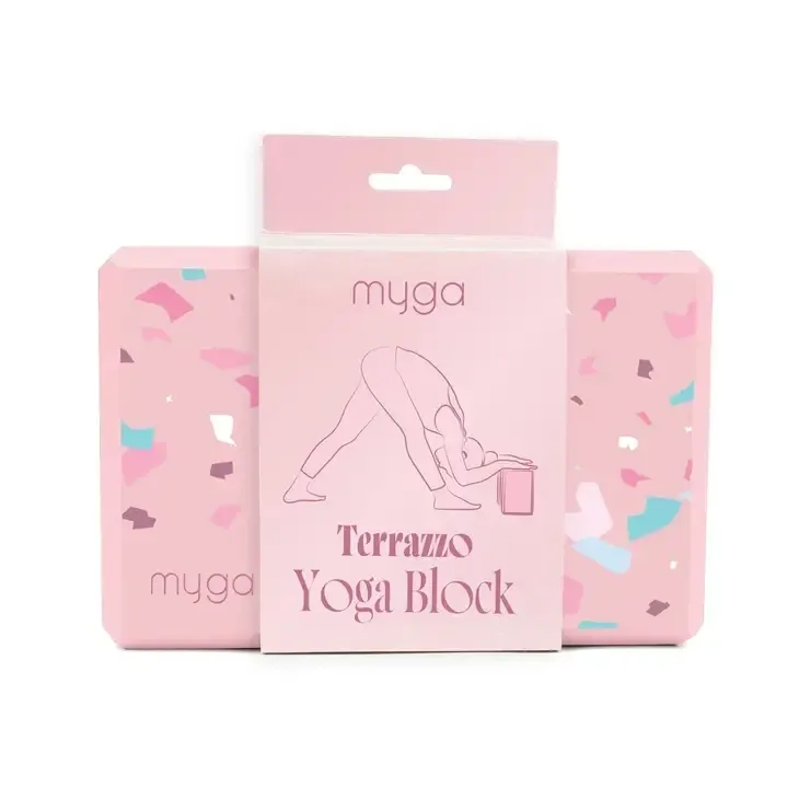 Bloc de yoga imprimé MYGA