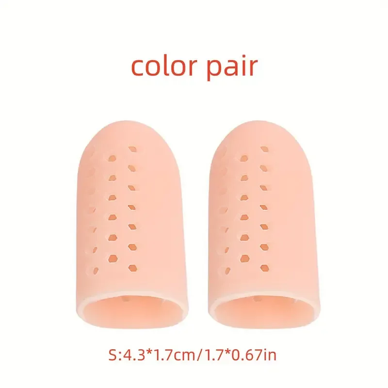 Protection d'orteils en silicone, Tailles: S