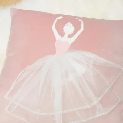 Housse de coussin 'Ballerine'