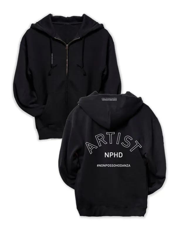 Veste zippée ARTIST NON POSSO HO DANZA