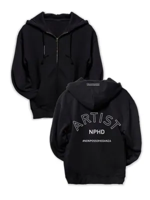Veste zippée ARTIST NON POSSO HO DANZA