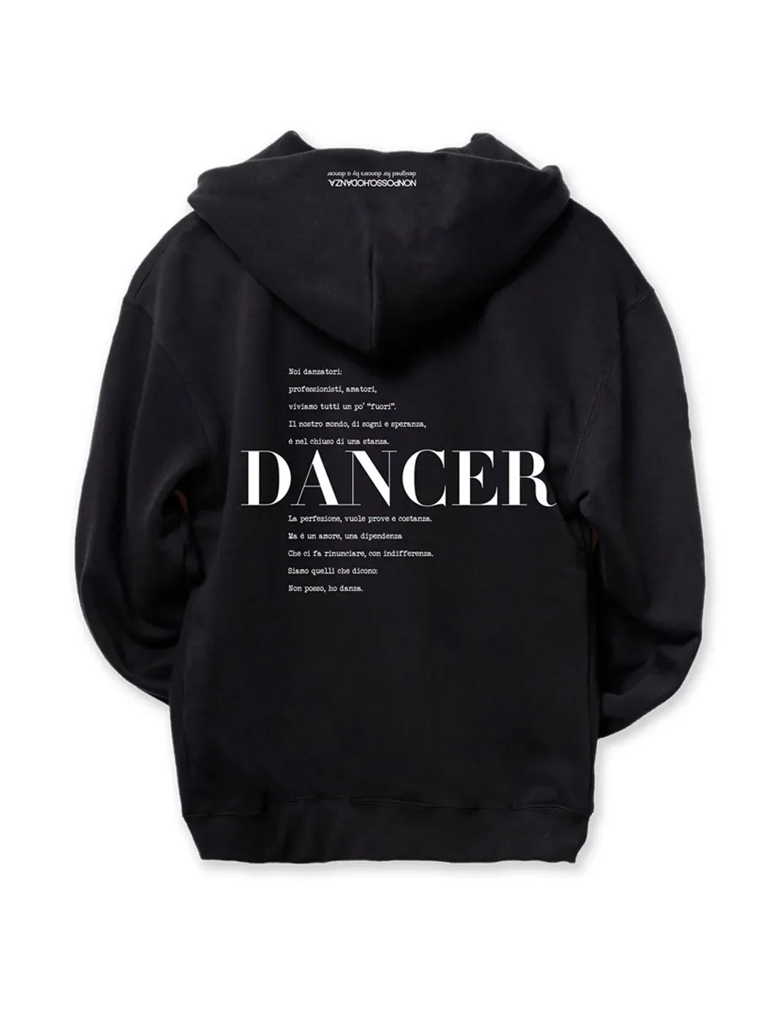Veste zippée DANCER NON POSSO HO DANZA
